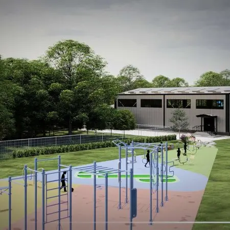 Sală de sport școlară