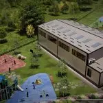 Sală de sport școlară